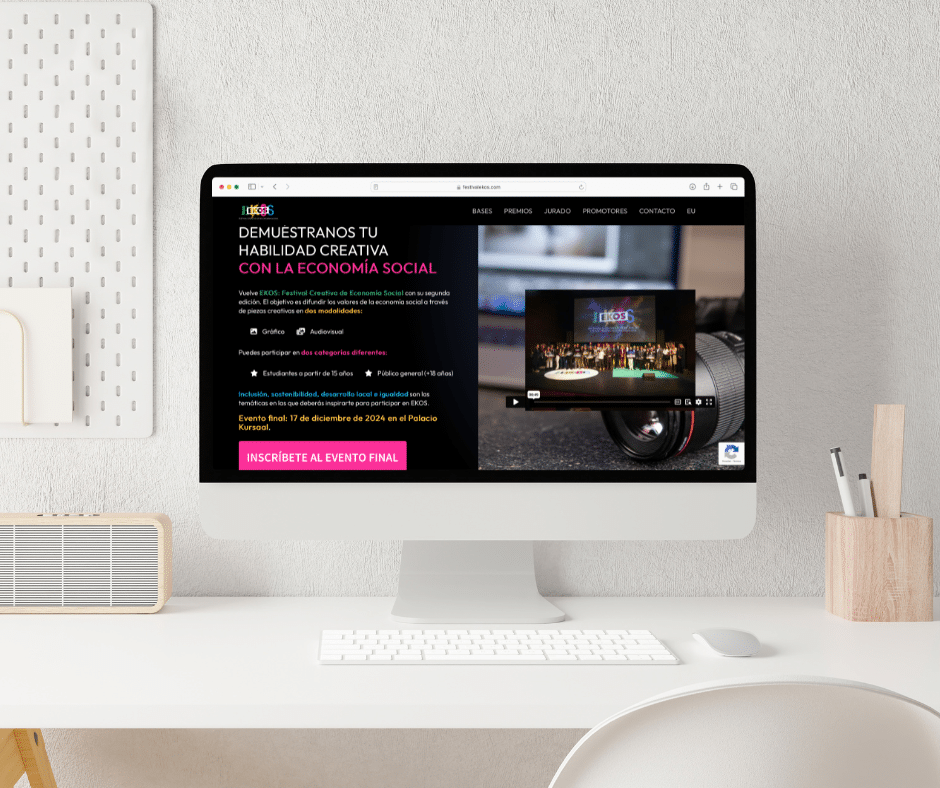 Festival Ekos: Web de concurso online
