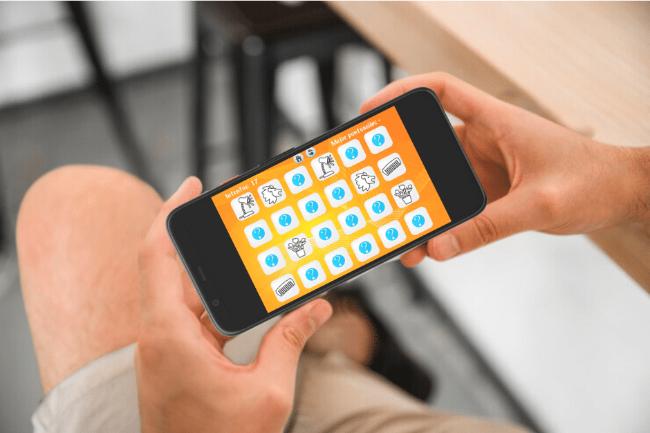 Encuentra las parejas: Videojuego para iOS y Android
